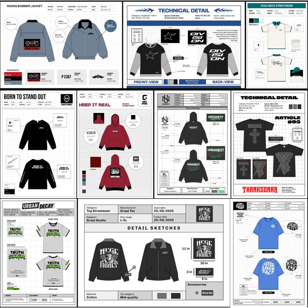 🧵 Ultimate Fashion Tech Pack Bundle for Designers & Clothing Brands