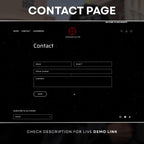 Shopify Clothing Theme V3 | Modern Fashion Brand Theme with Music Player Enter Page + Background Video + Fully Customizable Layout