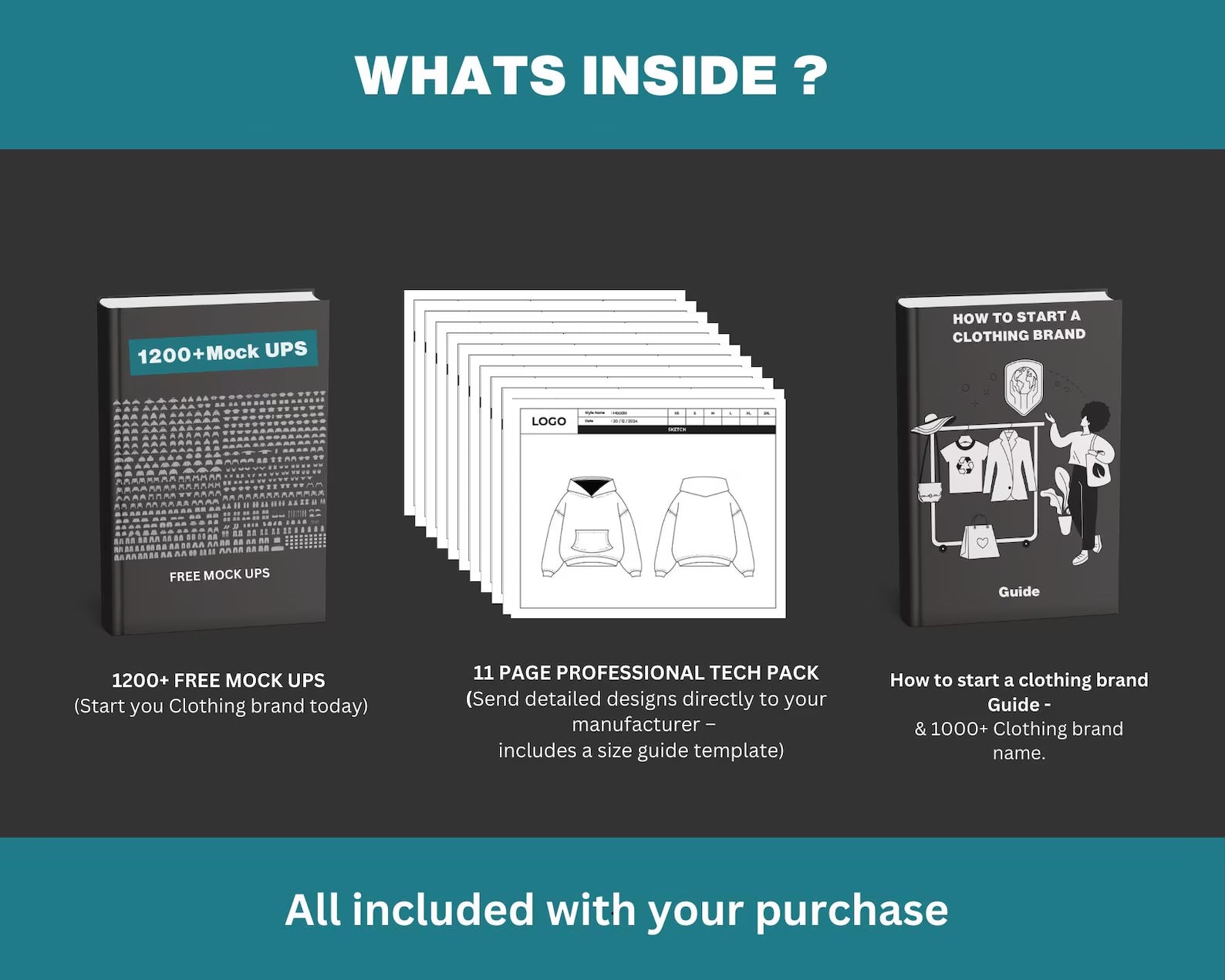 Urban Distro – Mega Clothing Vector Mockups Pack (1500+)