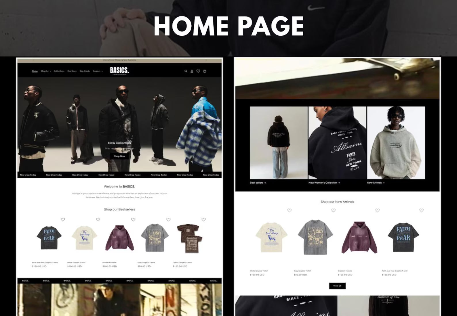 🛒 Shopify Clothing Theme V3 | Streetwear & Boutique Theme | Easy Setup + Customizable