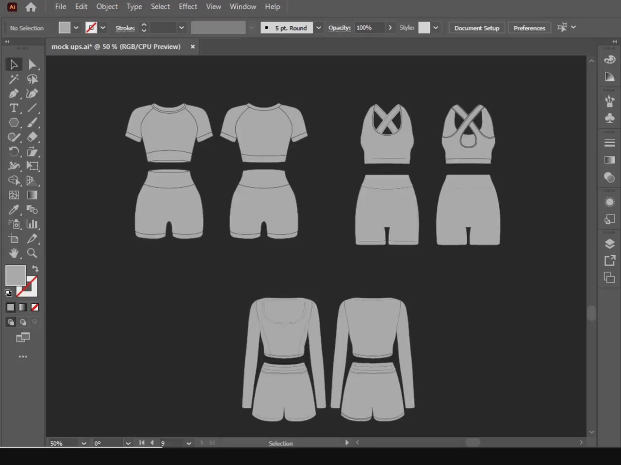 200 Women’s Gymwear Mockup Pack | SVG & PNG Activewear Templates for Designers & Fitness Brands